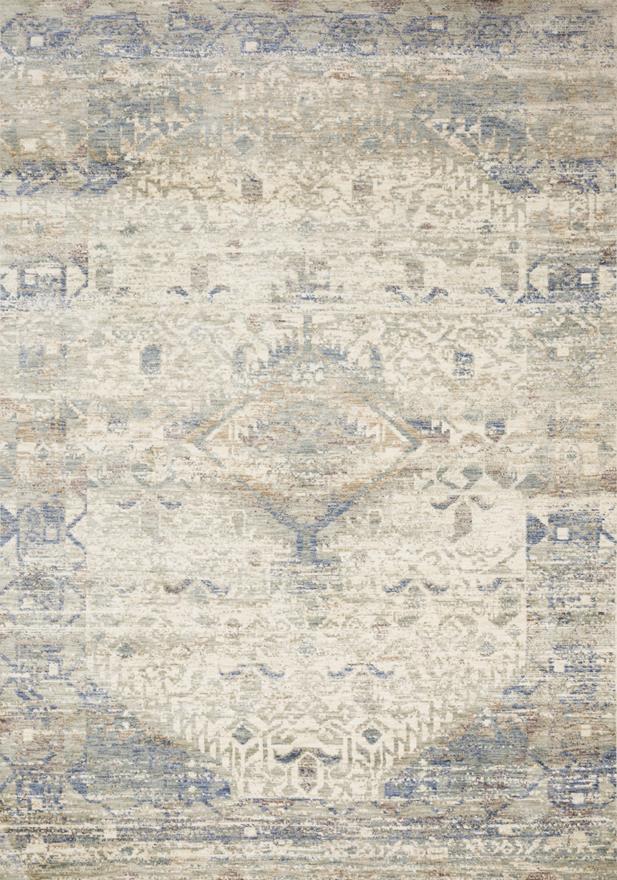 Loloi Revere REV-06 Ivory/Blue Area Rug