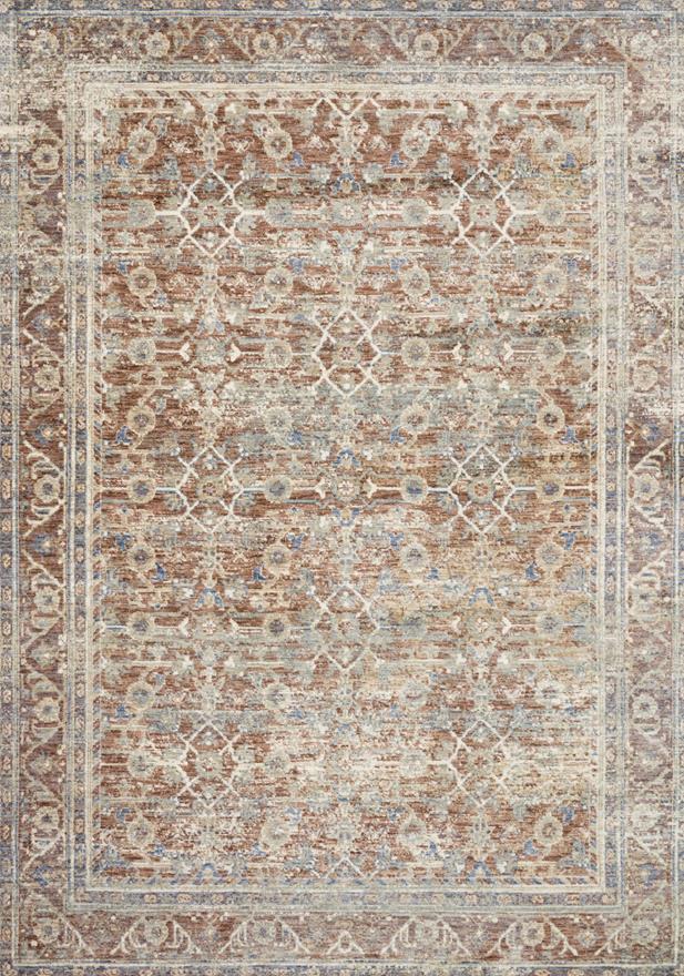 Loloi Revere REV-07 Terracotta/Multi Area Rug