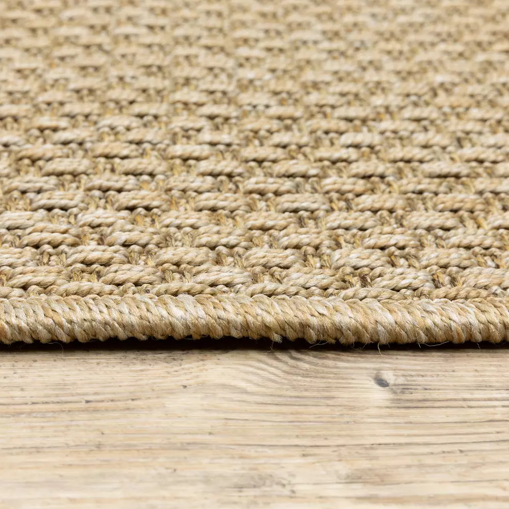 Karavia 2160 X  Indoor-Outdoor Area Rug Pile Edge