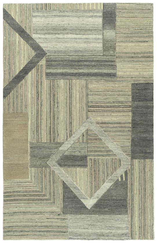 Kaleen Alzada ALZ04-49 Brown Area Rug