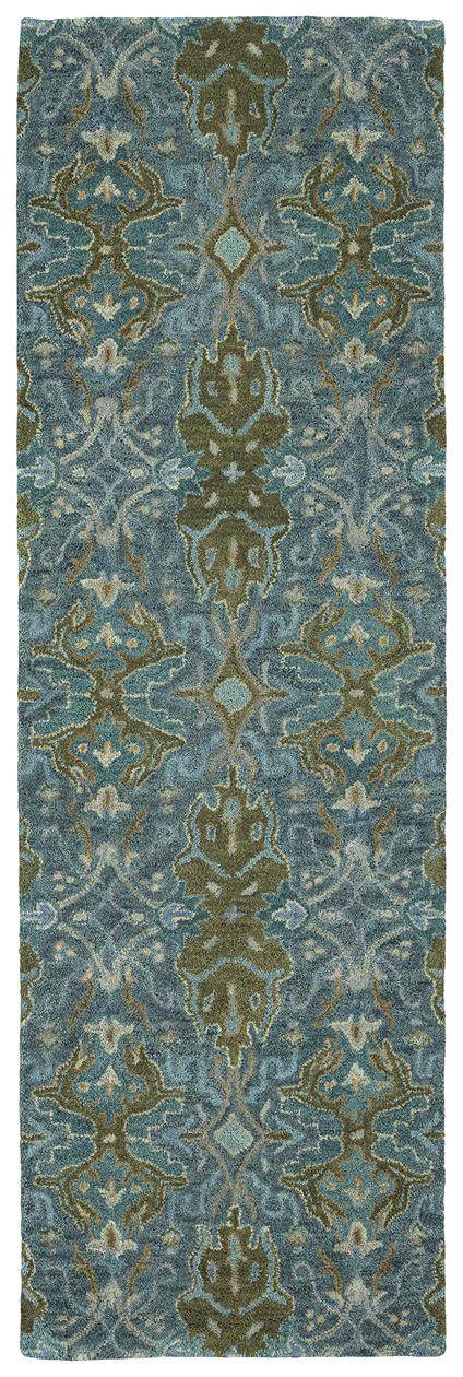 Kaleen Amaranta AMA06-94 Peacock Runner Area Rug