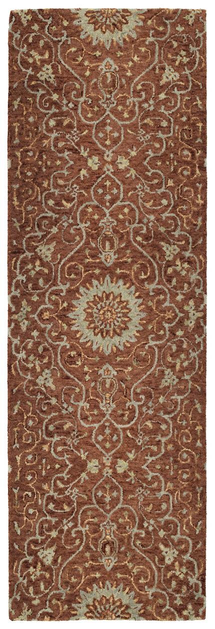 Kaleen Chancellor CHA01-06 Brick Runner Area Rug