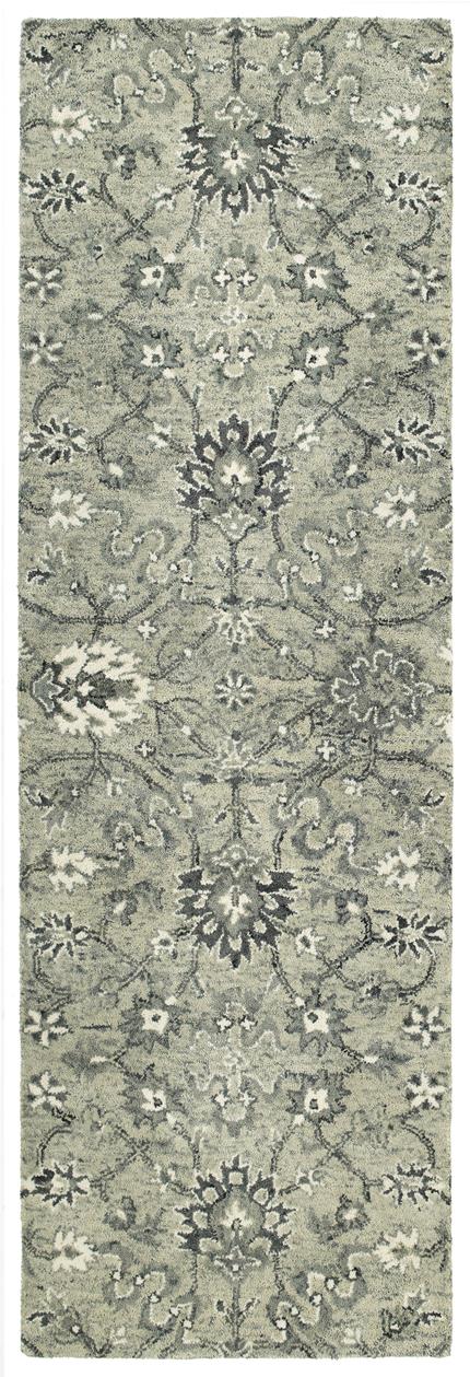 Kaleen Chancellor CHA02-75 Grey Runner Area Rug