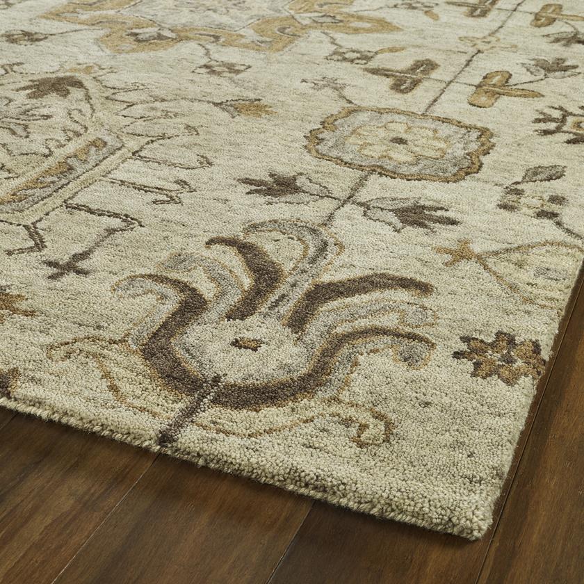 Kaleen Chancellor CHA07-29 Sand Area Rug Corner