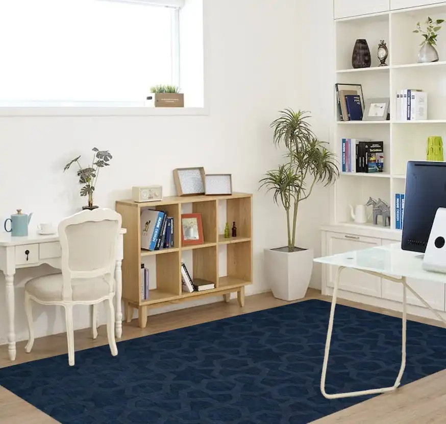 Kaleen Imprints Modern IPM06-22 Navy Area Rug Room Scene