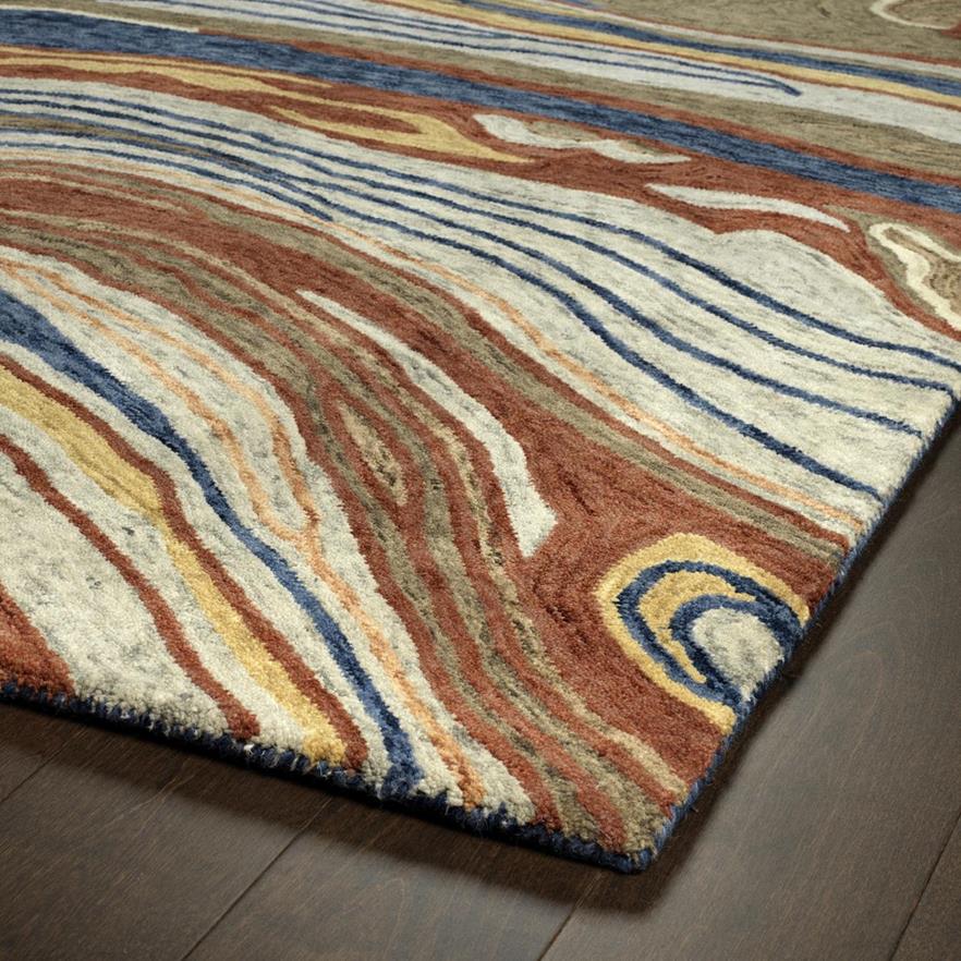 Kaleen Marble MBL06-86 Multi Area Rug Corner