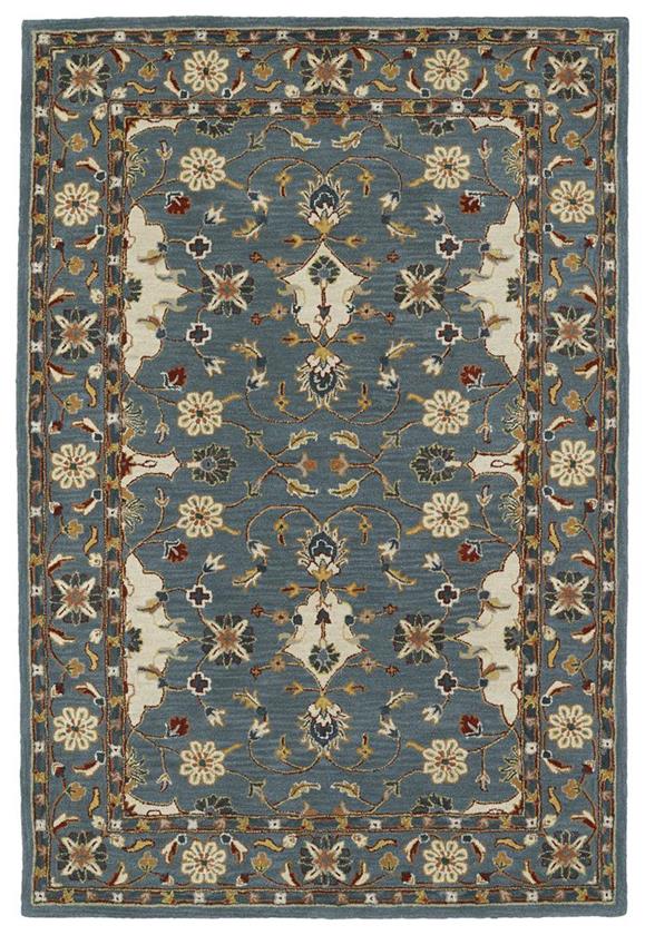 Kaleen Middleton MID01-91 Teal Area Rug