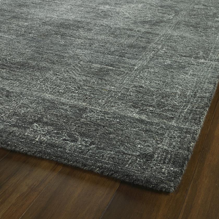 Kaleen Palladian PDN02-38 Charcoal Area Rug Corner