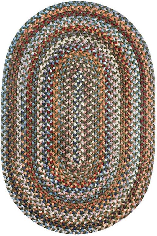 Rhody Rug Astoria AS22 Greengrass Oval Area Rug