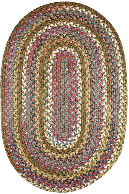 Rhody Rug Country Jewel CJ35 Bronze Oval Area Rug