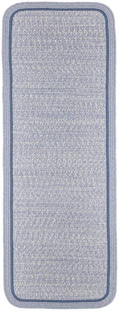 Rhody Rug Casual Comfort CC98 Sunrise Blue Runner Area Rug