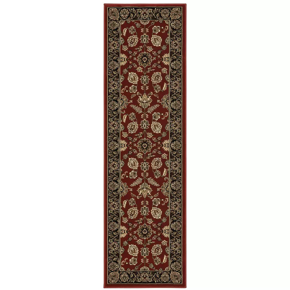 Oriental Weavers Ariana 431 I Ivory/Black Area Rug - Carpet & Tile
