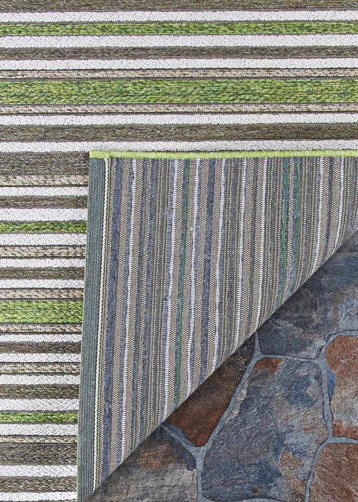 Couristan Cape 1403-0001 Brockton Hunter Green Brown Area Rug Backing