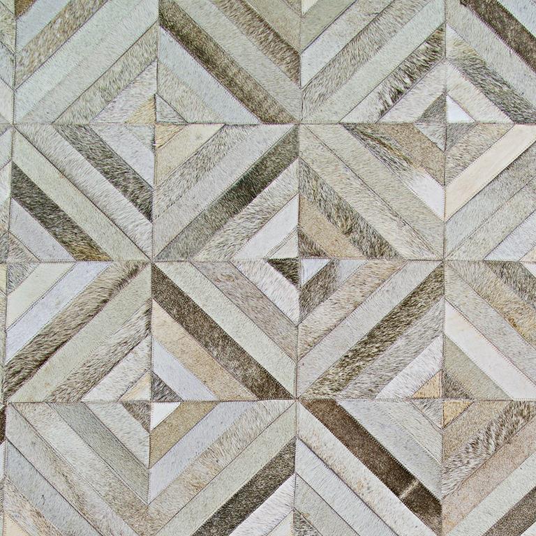 Couristan Chalet 0395-9276 Blocks Ivory Area Rug Swatch