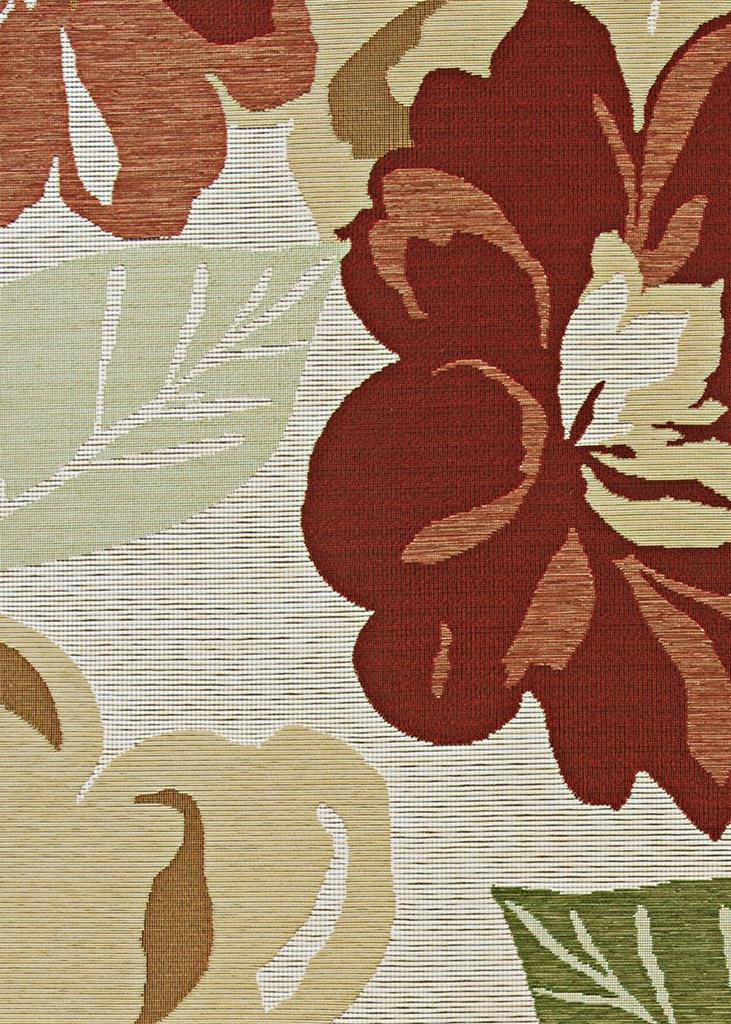 Couristan Dolce 4055-0632 Novella Rose Bud Area Rug Swatch