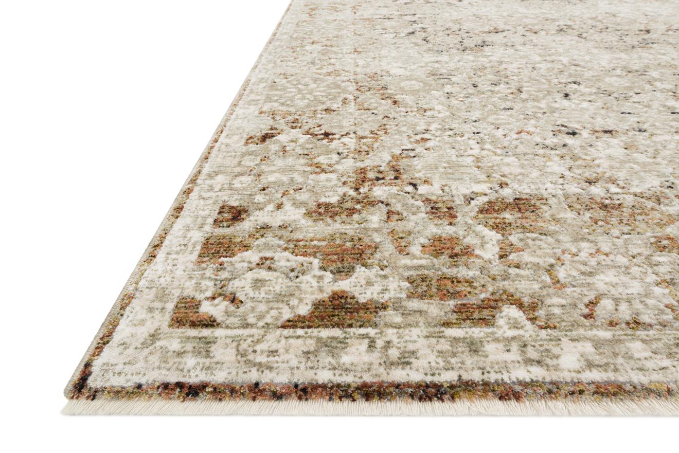 Loloi Theia THE-07 Natural/Rust Area Rug - Carpet & Tile Mart