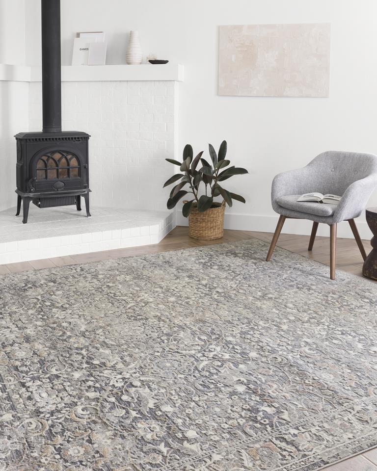 Loloi II Lucia LUC-04 Grey/Mist Area Rug - Carpetmart.com - Carpet
