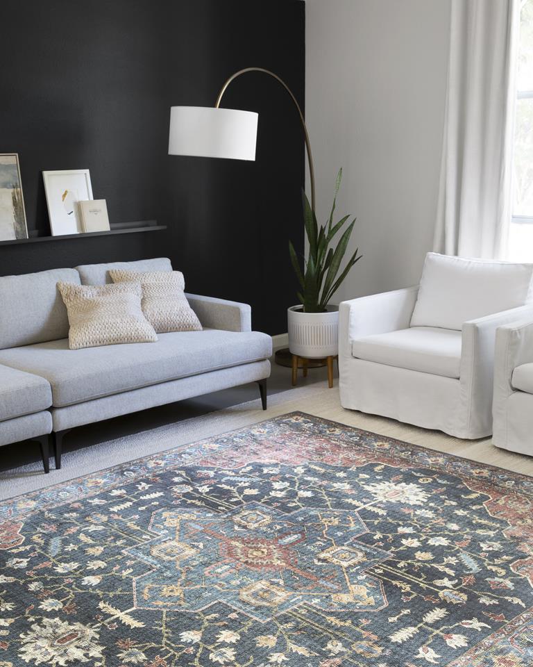 【新品未使用】SKALA Print Yogi Rug(ピオニー) Rakia CloudPile™ Printed Rug | Joon Loloi
