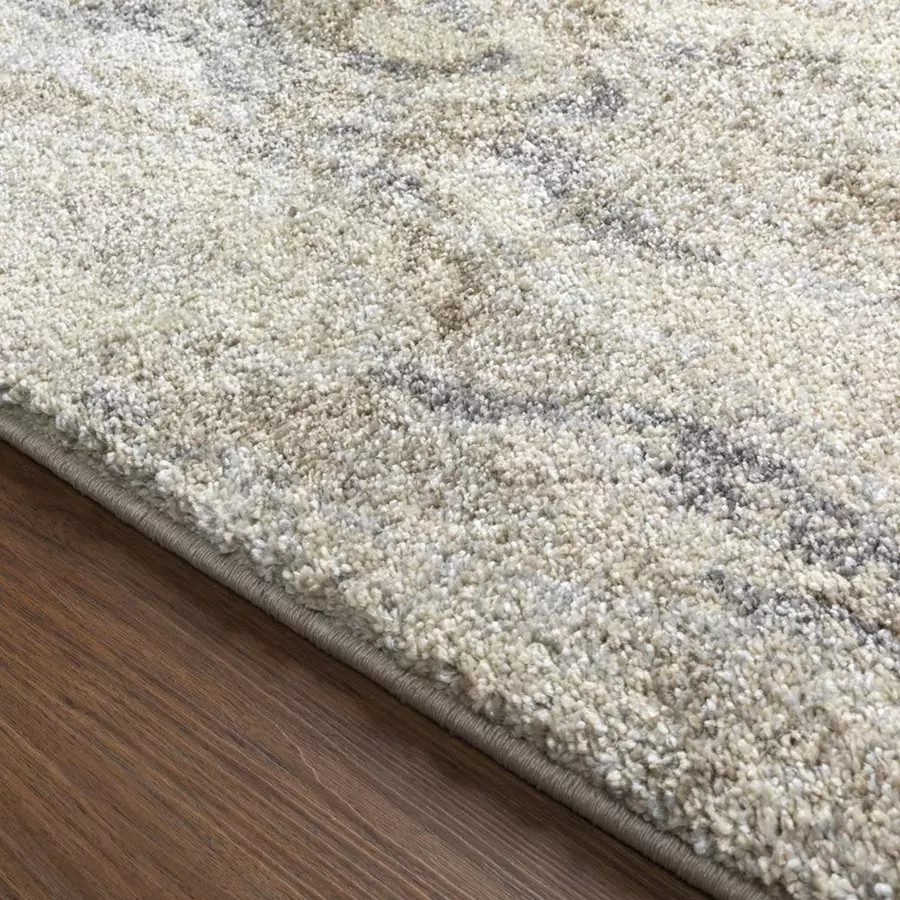 Dalyn Aero AE2 Silver Area Rug Edge