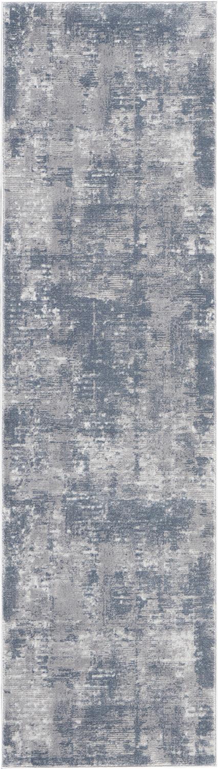 Nourison Rustic Textures RUS05 Grey Runner Area Rug