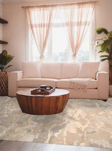 Kas Luna 7123 Sand/Grey Asbury Area Rug - Carpetmart.com - Carpet