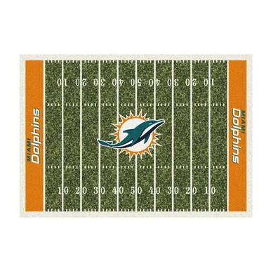 【rug】Dolphins NFL タペストリーラグマット ドルフィンズ Imperial Miami Dolphins 2'8