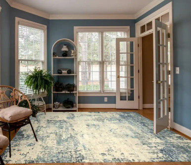 Kas Roxy 2814 Blue Illusions Area Rug - Carpet & Tile Mart