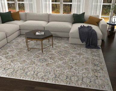 【Design Carpet】カーペット アイボリー 185×185 東谷 (豪華2大特典) ラグ カーペット マット 絨毯 185 185 正方形