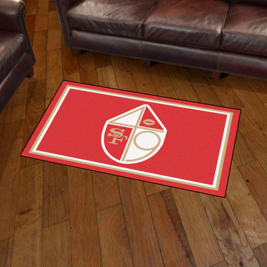 NFL Home Field San Francisco 49ers Area Rug - Carpetmart.com - Carpet Mart