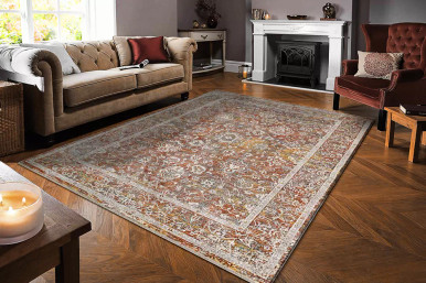 Dynamic Rugs Skyler 6713-699 Copper Multi Area Rug | Carpetmart