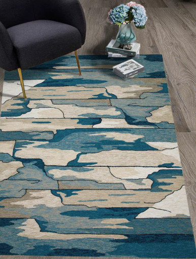Kas Harbor 4248 Blue Area Rug - Carpet & Tile Mart