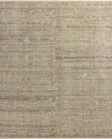 Abigail ABI-05 Green Multi Area Rug - Magnolia Home by Joanna