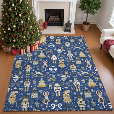 Dalyn Merry & Bright MY29 Navy Area Rug | Carpetmart.com - Carpet
