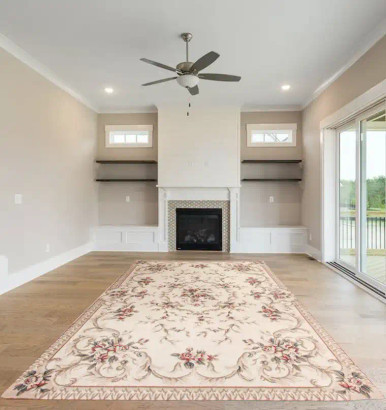 Kas Avalon 5606 Ivory Aubusson Area Rug - Carpetmart.com - Carpet