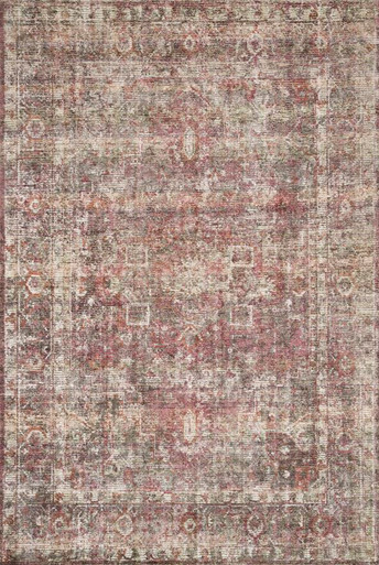 Loloi Rumi RUM-04 Berry Area Rug - Carpet & Tile Mart