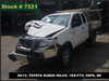 7221 - 08/12, TOYOTA KUN26 HILUX, 1KD-FTV, 5SPD, SR