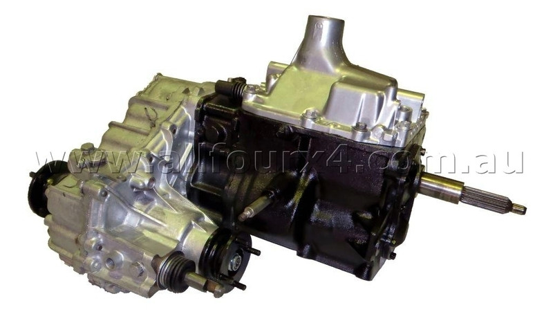 Exchange Rebuilt Gearbox and Transfer suitable for Landcruiser HZJ75