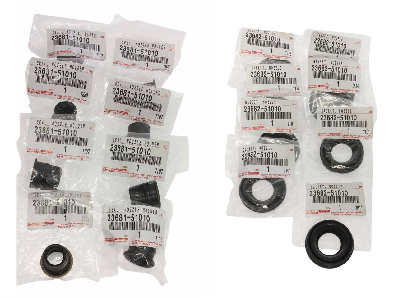 Fuel Injector Kit suitable for Landcruiser VDJ76 VDJ78 VDJ79