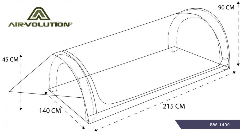 Darche King Double Airvolution Swag