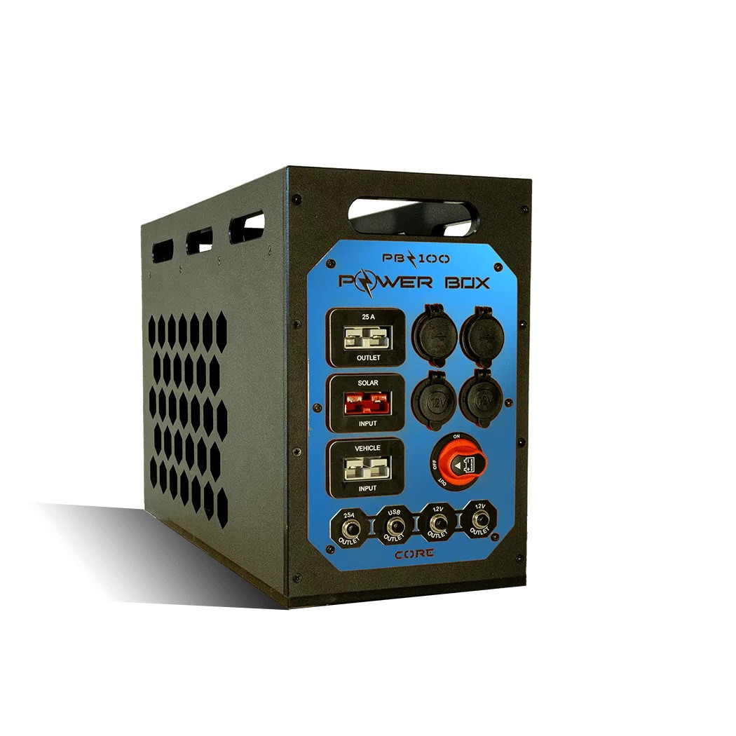 Power Box PB-100 - Portable 12V 100A Lithium Power System - Blue