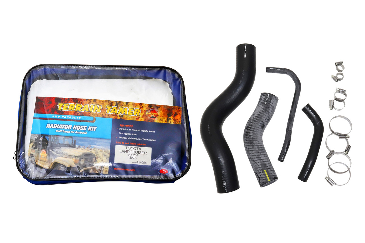 Terrain Tamer Radiator Hose Kit suitable for Landcruiser 200 Series