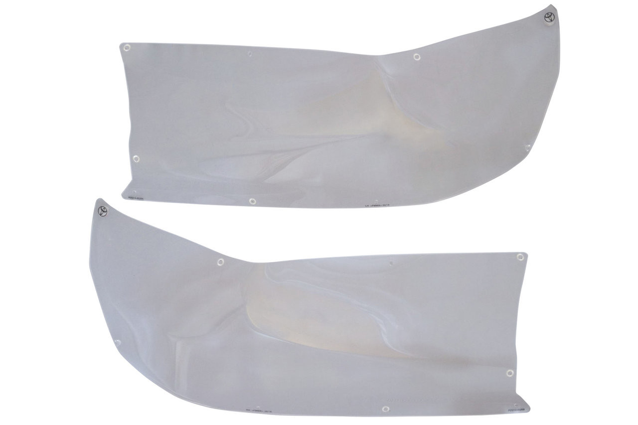 Genuine Headlight Protectors Pair suitable for Landcruiser VDJ200