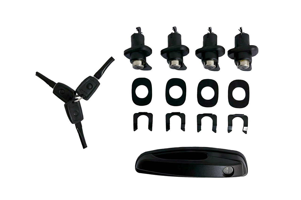 Flexiglass Lock Set Rear Handle suitable for Flexisport Canopies