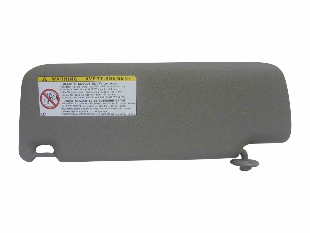 Sun Visor Right Stone Grey suitable for Prado 120 2003 on Genuine