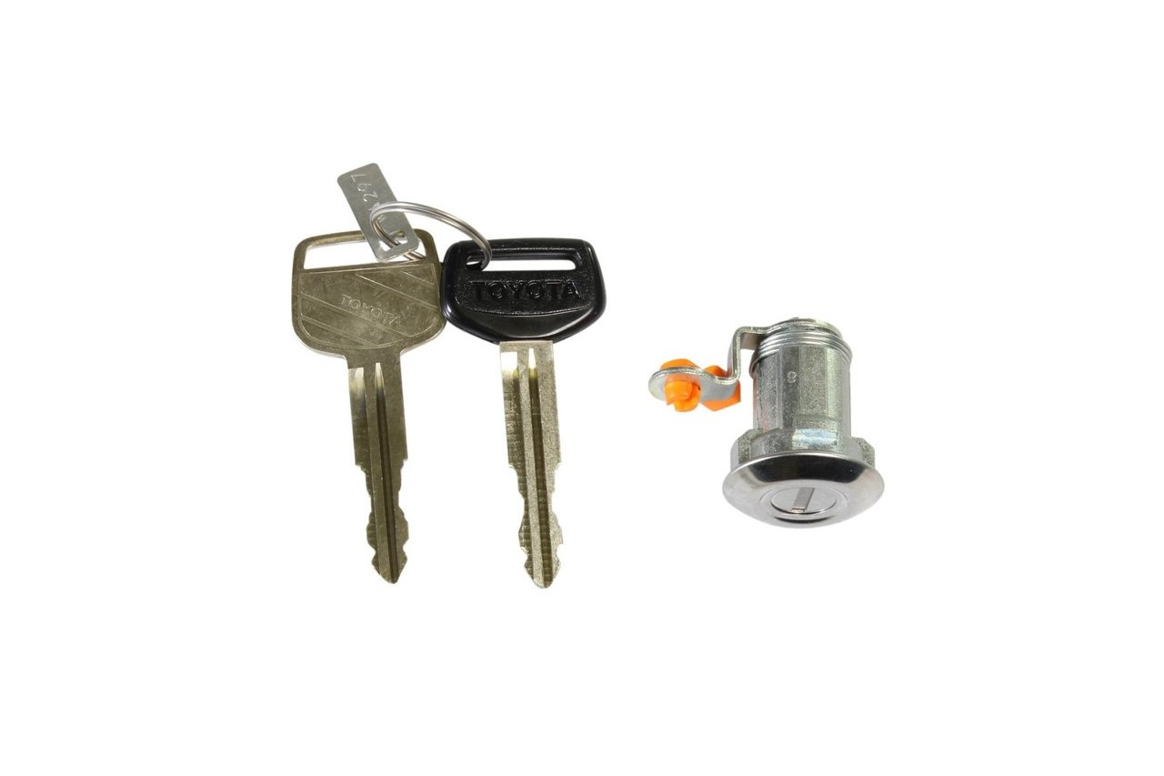 Front Door Lock Barrel & Key suitable for Landcruiser 70 Series -09