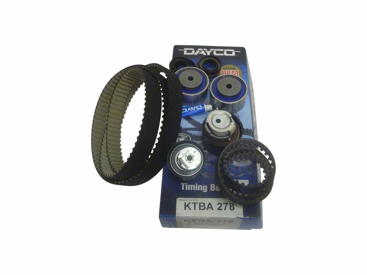 D&D PowerDrive 3M Timing Belt - 270mm Length, Rubber With Fiberglass Cords