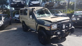 7614 - 01/15, TOYOTA VDJ78 LANDCRUISER, 1VD-FTV, 5SPD, GXL