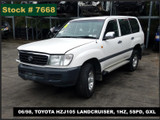 7668 - 06/98, TOYOTA HZJ105 LANDCRUISER, 1HZ, 5SPD, GXL.