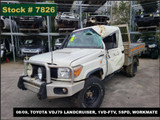 7826 - 08/09, TOYOTA VDJ79 LANDCRUISER, 1VD-FTV, 5SPD, WORKMATE