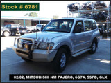 6781 - 0202, MITSUBISHI NM PAJERO, 6G74, 5SPD, GLX